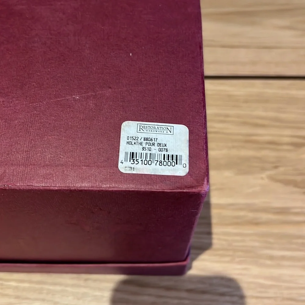 Restoration Hardware Tea for Two
